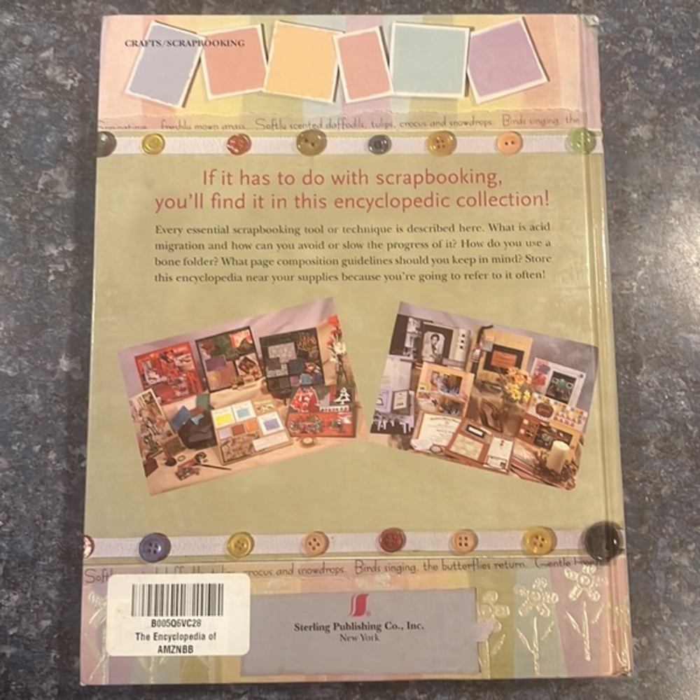 🚫 The Encyclopedia of‎ Scrapbooking | Tools and Techniques | Hardcover - Picture 4 of 6